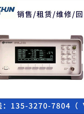 回收租售Agilent 86120B 86122C 86122A 86122B 86120C光多波长