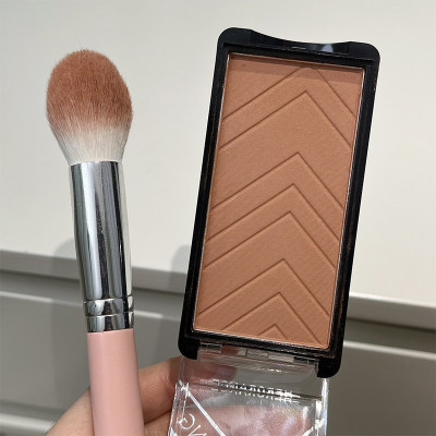 黄黑皮单色腮红棕色焦糖色咖色收缩色亚裔暗色吃土色系美式晒红