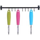 法克曼单支装 彩色手柄不锈钢削皮刀果蔬去皮器颜色随机