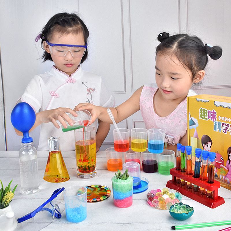 儿童趣味科学小实验steam玩具套装小学生幼儿园手工制作化学器材