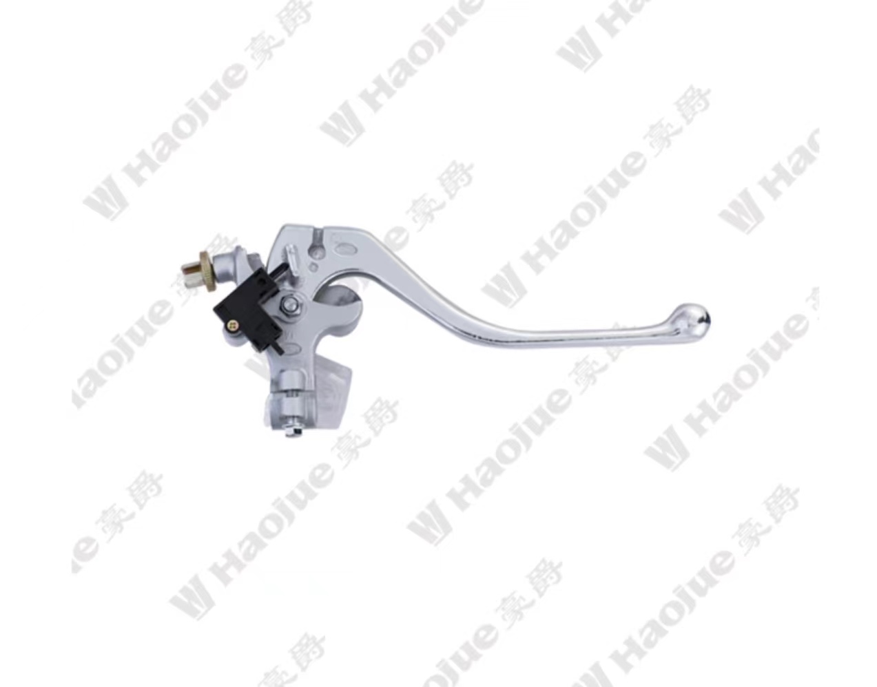 适用豪爵TR150 HJ150-16/16C离合器手把总成手柄牛角后视镜座胶套
