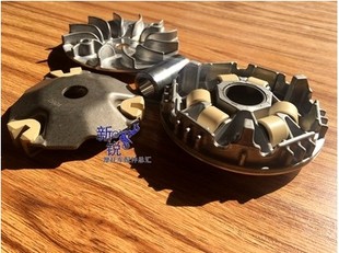 适用豪爵USR125皮带HJ125T-21前驱动皮带前离合器普利珠后皮带轮