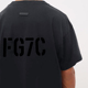 7th主线植绒圆领短袖 高街宽松T恤fg7c男女 FOG GOD第七季 FEAR