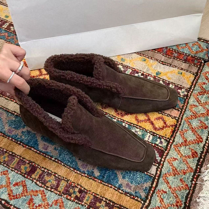 诗歌兰女鞋2025冬季新款棉鞋