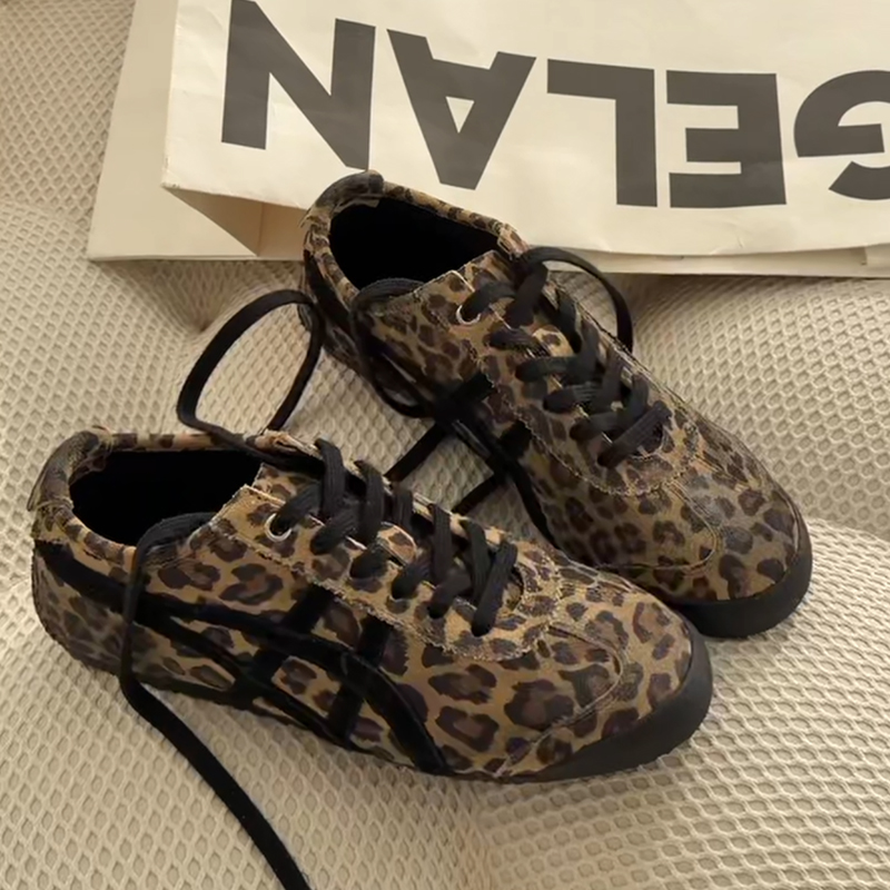 诗歌兰2025新款真皮复古德训鞋