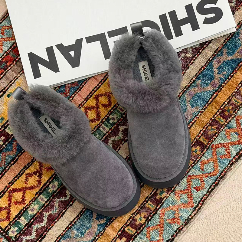 诗歌兰2025冬季新款雪地靴