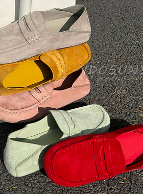 ido日系勃肯鞋女2026春季新款圆头单鞋一脚蹬懒人鞋百搭休闲鞋潮