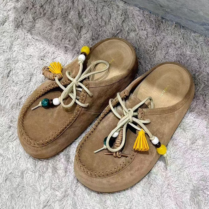 诗歌兰2025秋季新款增高勃肯鞋