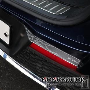 GENESIS GV70 捷尼赛思GV70 铝合金后杠两侧装饰条保护罩韩国进口
