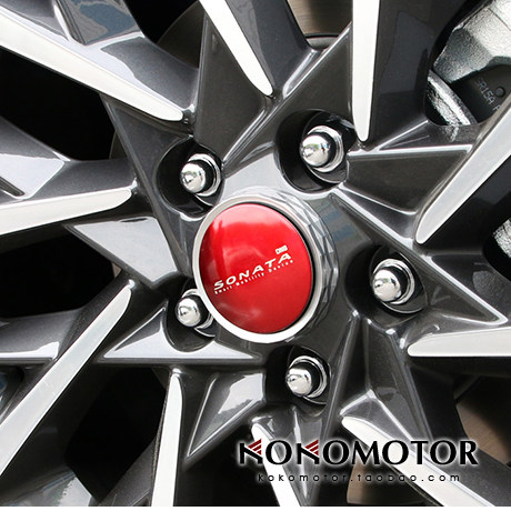 2020现代索纳塔十代SONATA DN8 专用铝合金轮毂标 韩国进口