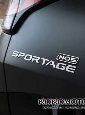 2022~ KIA SPORTAGE NQ5 专用英文字母标装饰贴 韩国进口