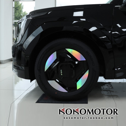 KIA EV9专用轮毂装饰保护贴 韩国进口