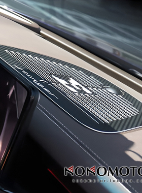KIA STINGER 起亚斯汀格 铝合金仪表台音响罩前门喇叭罩 韩国进口
