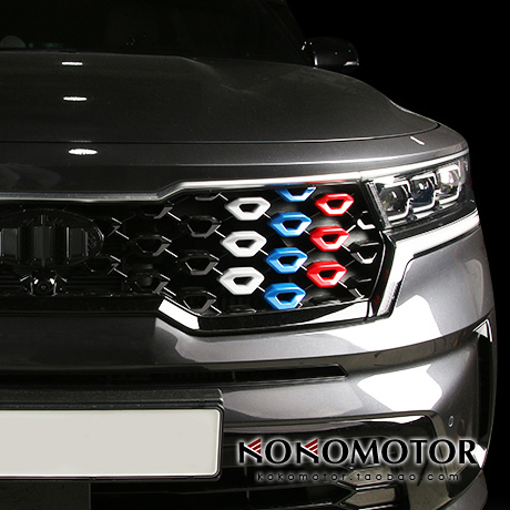 2021起亚索兰托中网装饰贴进口