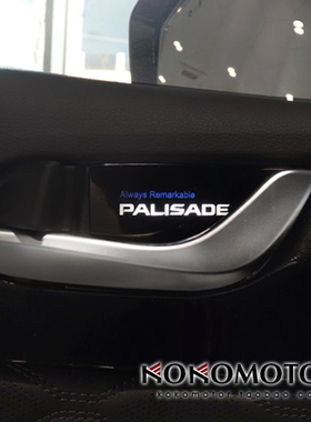 2019~现代帕里斯帝PALISADE 专用LED内拉手灯  韩国进口