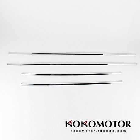 现代新胜达电镀压条韩国进口车窗