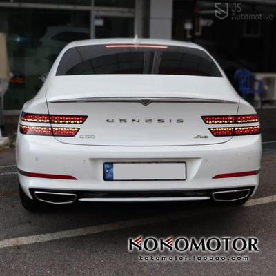 捷尼赛思G80 GENESIS G80 尾灯蜂窝蜂巢六角形装饰贴 韩国进口