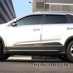 2009-2014起亚索兰托R KIA SORENTO 专用车门装饰条 韩国进口
