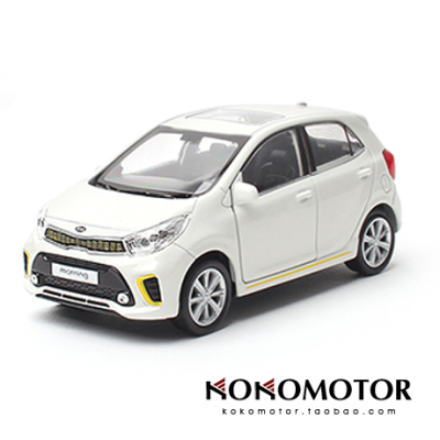 起亚KIA ALL NEW MORNING汽车模型1：33 韩国进口