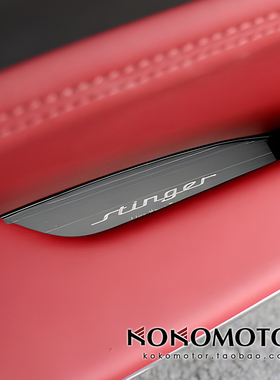 KIA STINGER 起亚斯汀格 铝合金车门收纳盒装饰罩保护垫 韩国进口