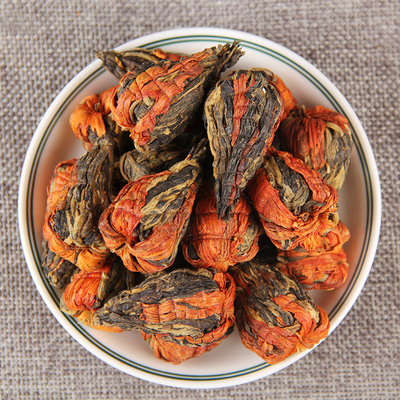 滇红茶茶叶2025手工宝塔工夫蜜香新茶凤庆百合500g云南茶金芽金丝