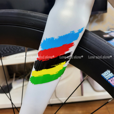 lowandslow自行车前叉贴不留胶