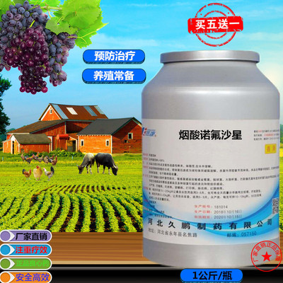 兽用氟哌酸诺氟沙星兽用水产鱼细菌浆膜炎大肠杆菌霍乱饲料添加剂