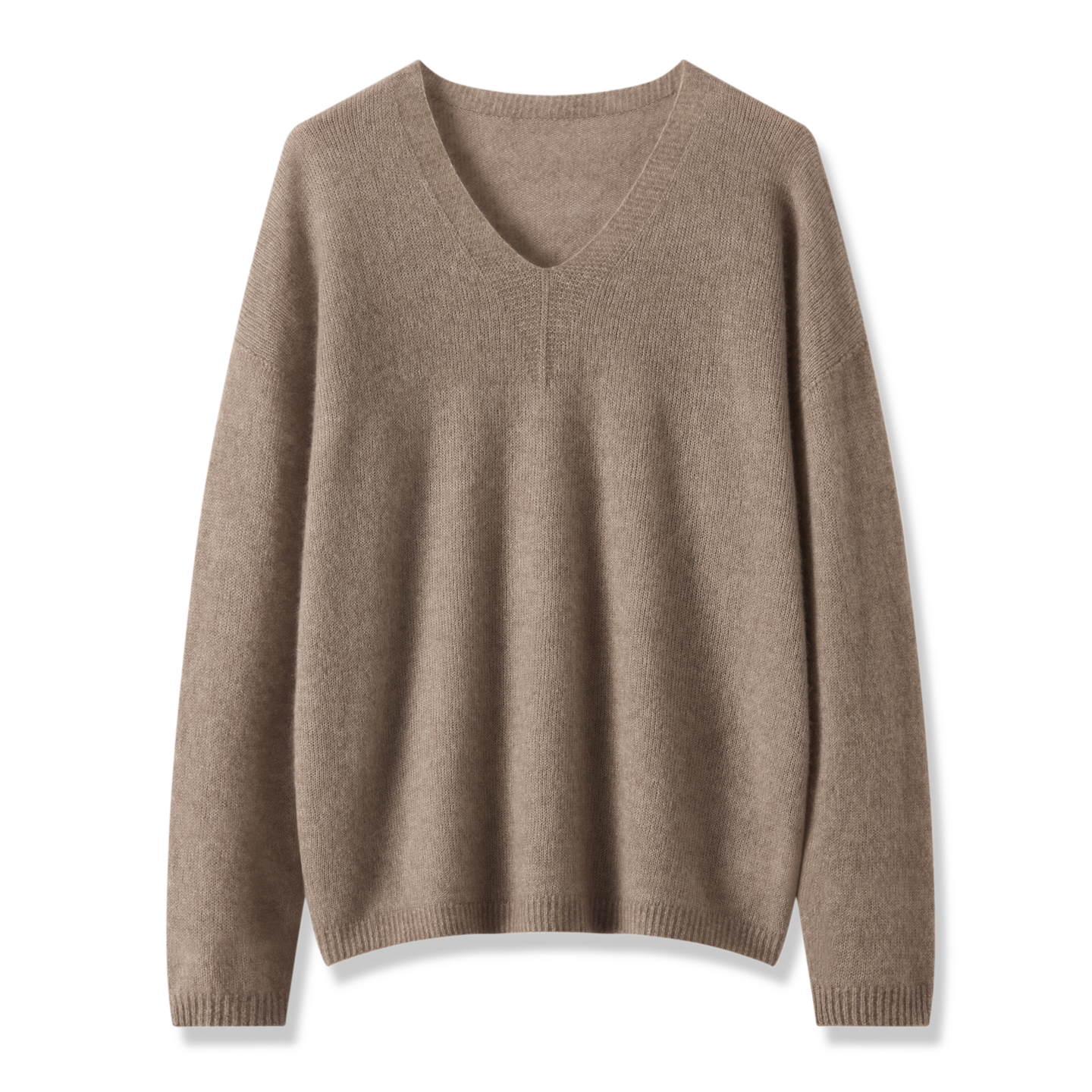 2025秋冬新款桑蚕丝羊绒衫