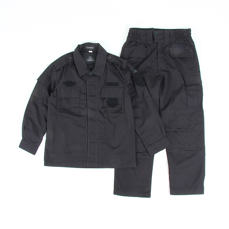 春夏男士网格多口袋工装夹克工装裤耐磨作战训练作训服套装两件套