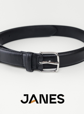 简束极简风早春新款头层牛皮女皮带高级搭配牛仔裤真皮女士腰带