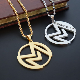 酒吧工牌项链迪厅KTV定制美容理发店健身教练吊坠员工俱乐部胸牌