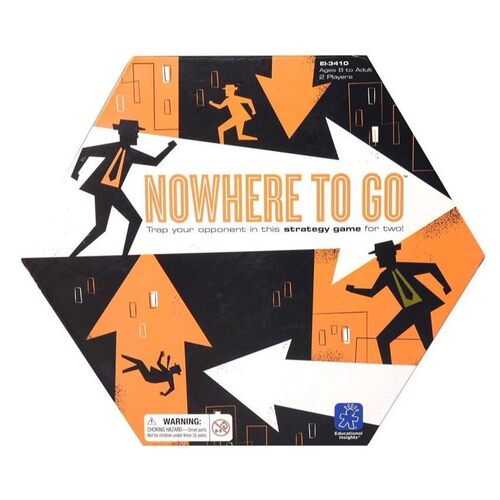 美国educational insights无处可逃双人对战儿童策略桌游玩具4+