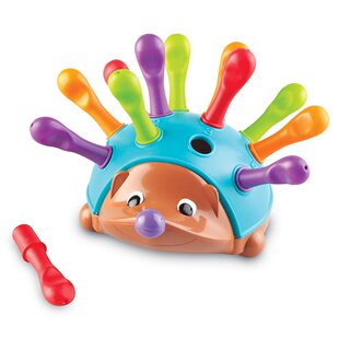 resources精细动作游戏趣味儿童益智小刺猬玩具18月 美国learning