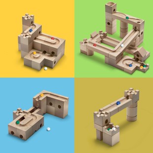 瑞士cuboro酷搏对弈游戏 逃生儿童构建积木桌游益智玩具礼物6岁