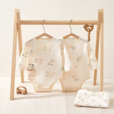 纯棉睡衣TINASHE婴儿爬服春秋冬