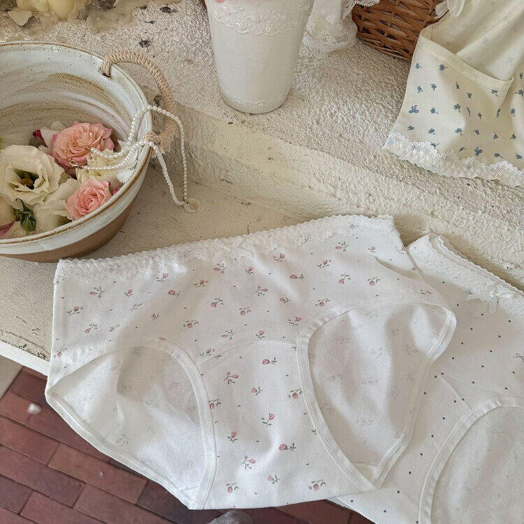 法式清新少女碎花内裤