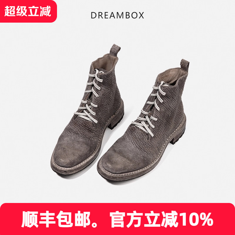 马丁靴女款固特异马臀皮皮靴