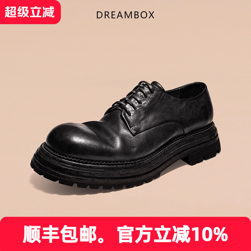 纯手工固特异厚底增高男士松糕鞋