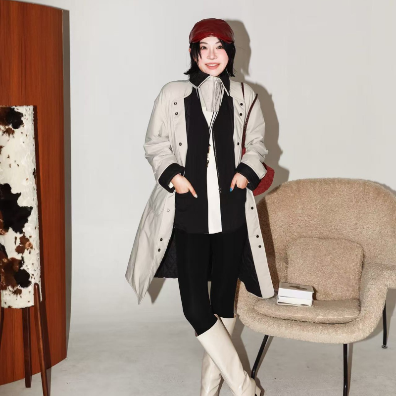 空山之境英伦风宽松外套