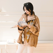 外套重工全棉收腰风衣 黑标系列设计感工装 PENNYPENG 沙丘叙事