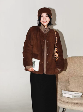 【 100%牛皮革】PENNYPENG牧野旅人黑标系列90绒复古鹅绒服外套