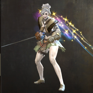 激战2费伦领主轻剑皮肤商城道具黑狮宝石含wegame