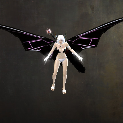 激战2新凯宁滑翔翼组合包商城道具黑狮宝石含wegame