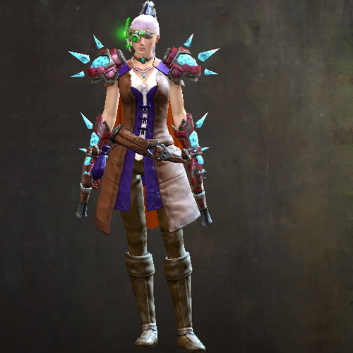 激战2翠玉科技目镜头盔皮肤商城道具黑狮宝石含wegame