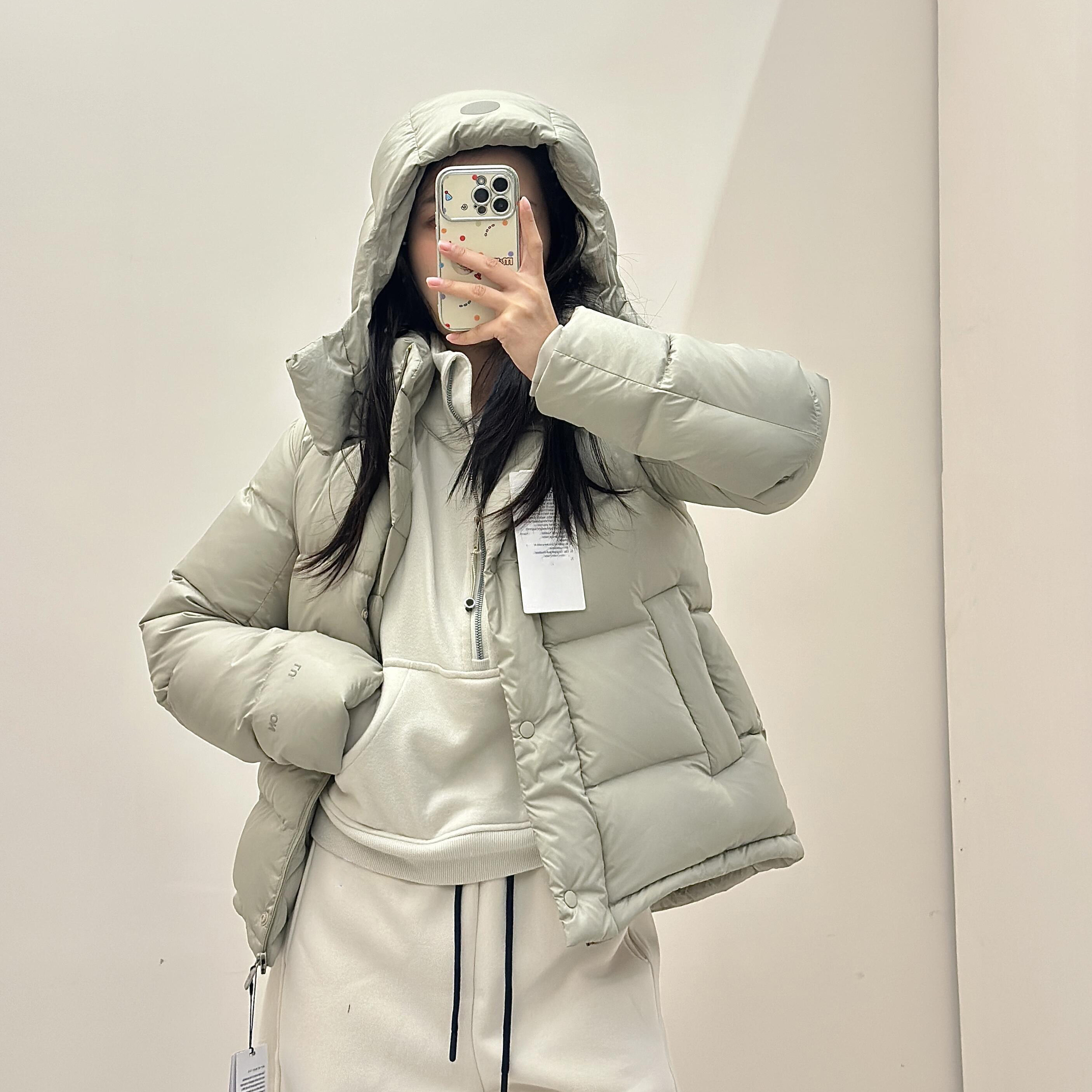 现Lulu同款Wunder  Puff女士五格羽绒服连帽蓬松鹅绒泡芙短款外套,运动服/休闲服装,运动羽绒服,淘宝优惠券,粉丝福利购,淘宝优惠卷