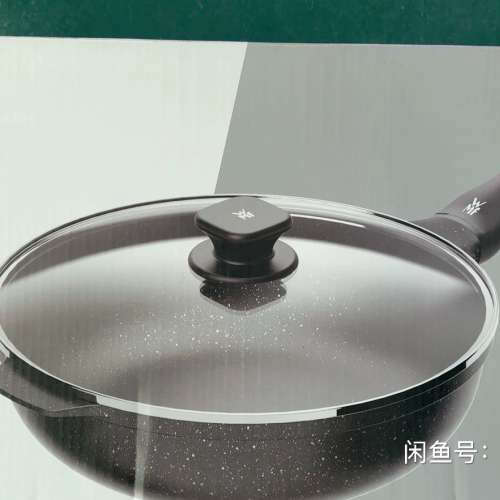 请询价；德国WMF麦饭石色不粘锅炒锅平底锅燃气灶不沾电磁炉专用