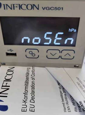 请询价；全新英福康VGC501真空计显示器出售，398-481原装正