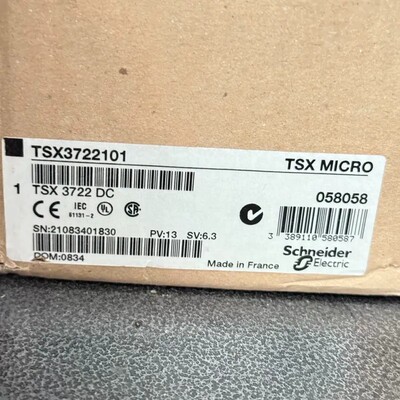 请询价-议价出施耐德PLC TSX3722101,全新无使用痕迹，盖