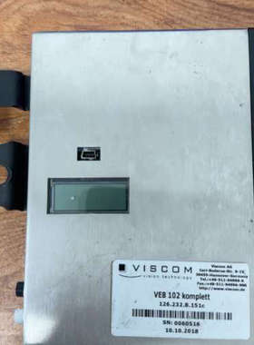 请询价；VISCOM+VEB+102Komplett+需要的联系，售