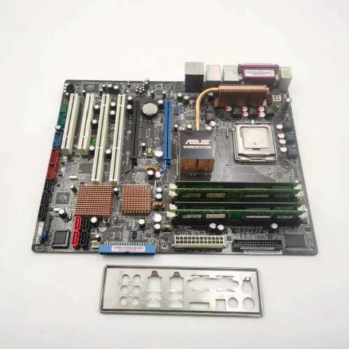 请询价；原装货华硕P5WDG2 WS PRO 775针1.04G版本